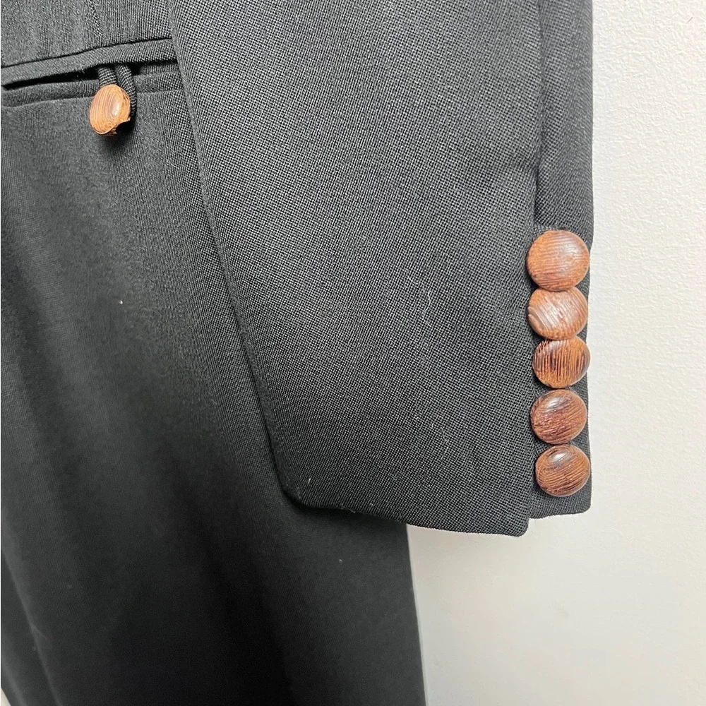 Vintage George Rech Wool Dress 40 - Picture 8 of 10